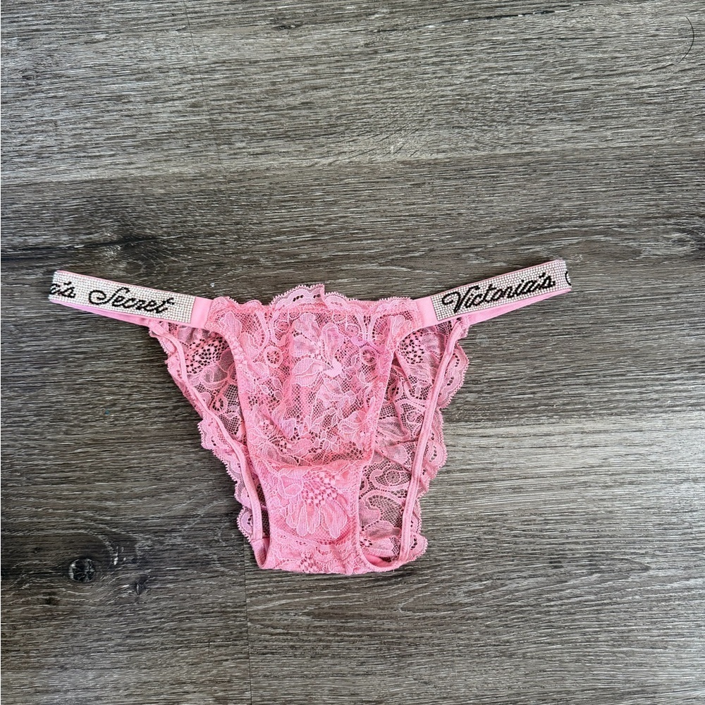 Victoria's Secret women’s Pink Lace Bottoms